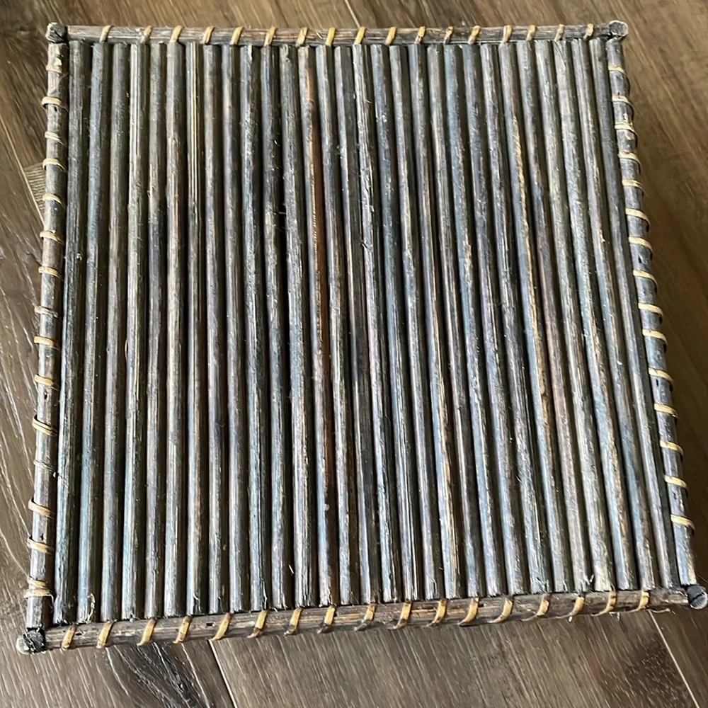 Brown square storage box